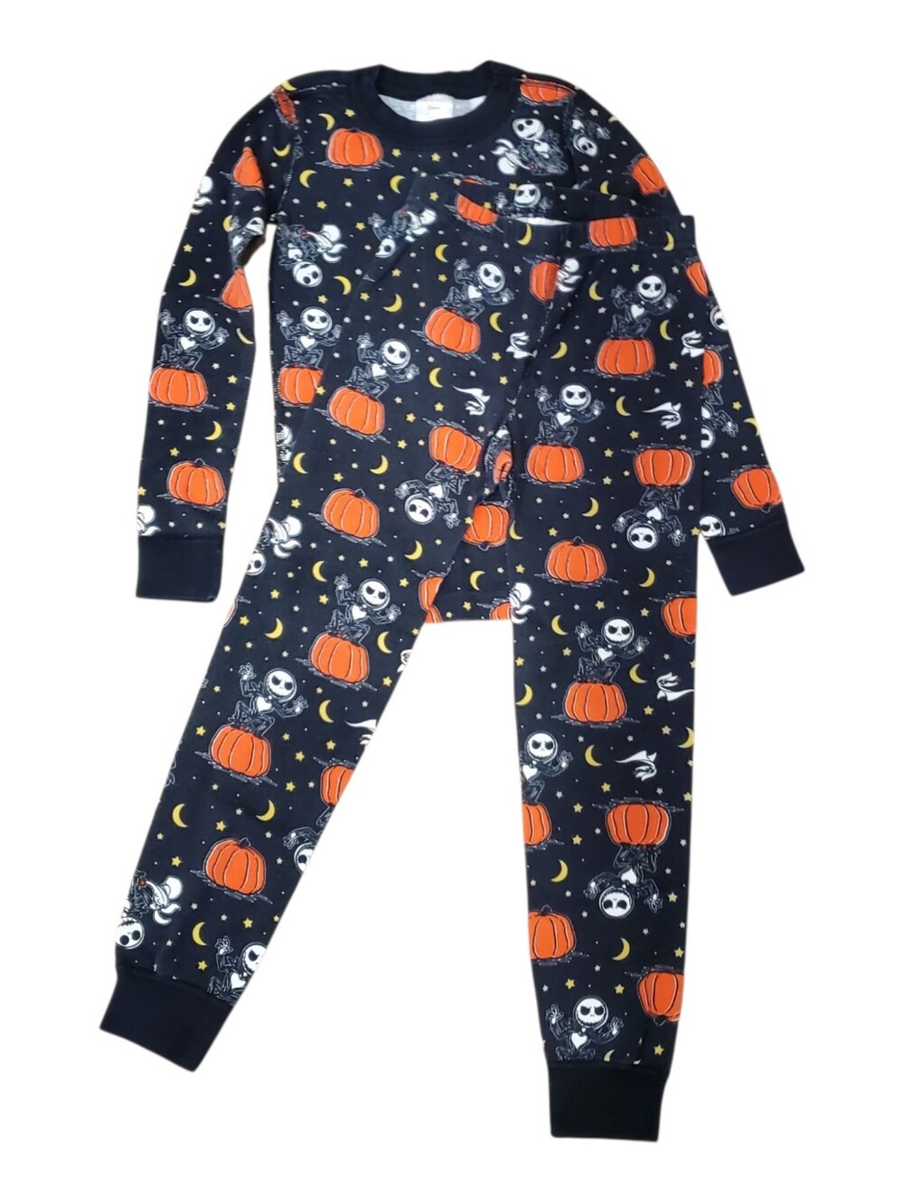 Hanna Andersson + Disney The Nightmare Before Christmas PJ Set Kids 6-7